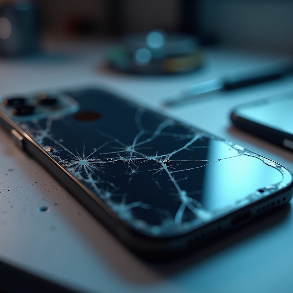 iphone сломљена сочива камере