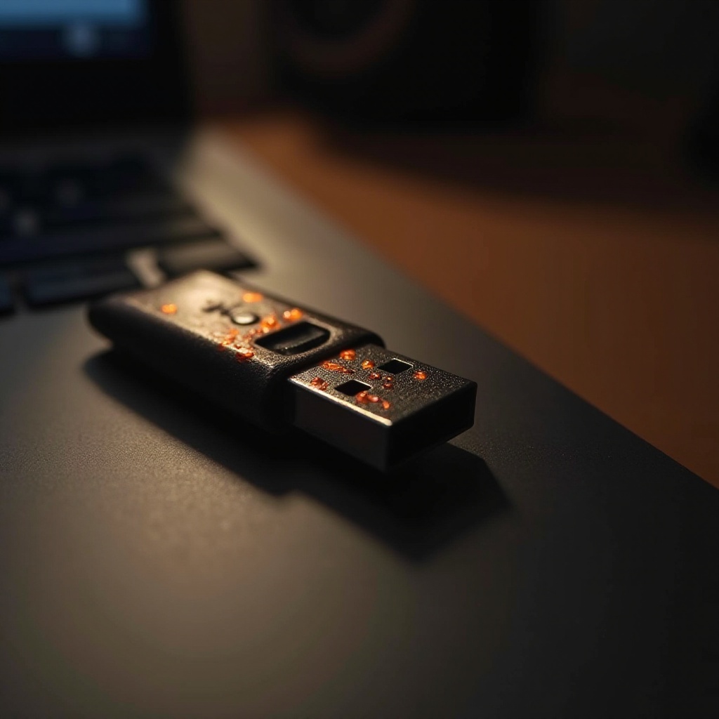 USB drajv više ne radi, vreo na dodir