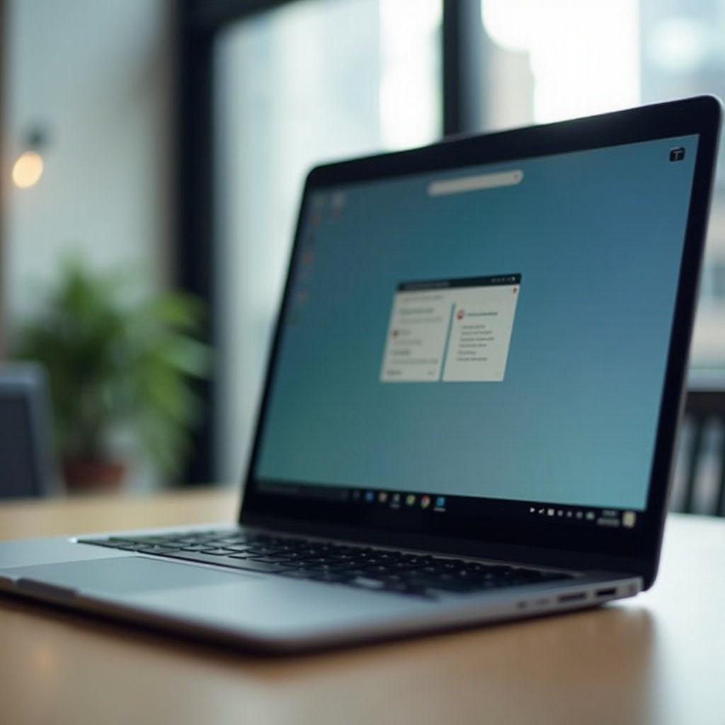 как перевернуть экран на Chromebook