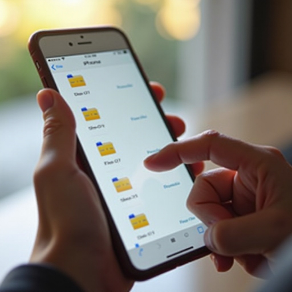 како изабрати више фајлова на iPhone