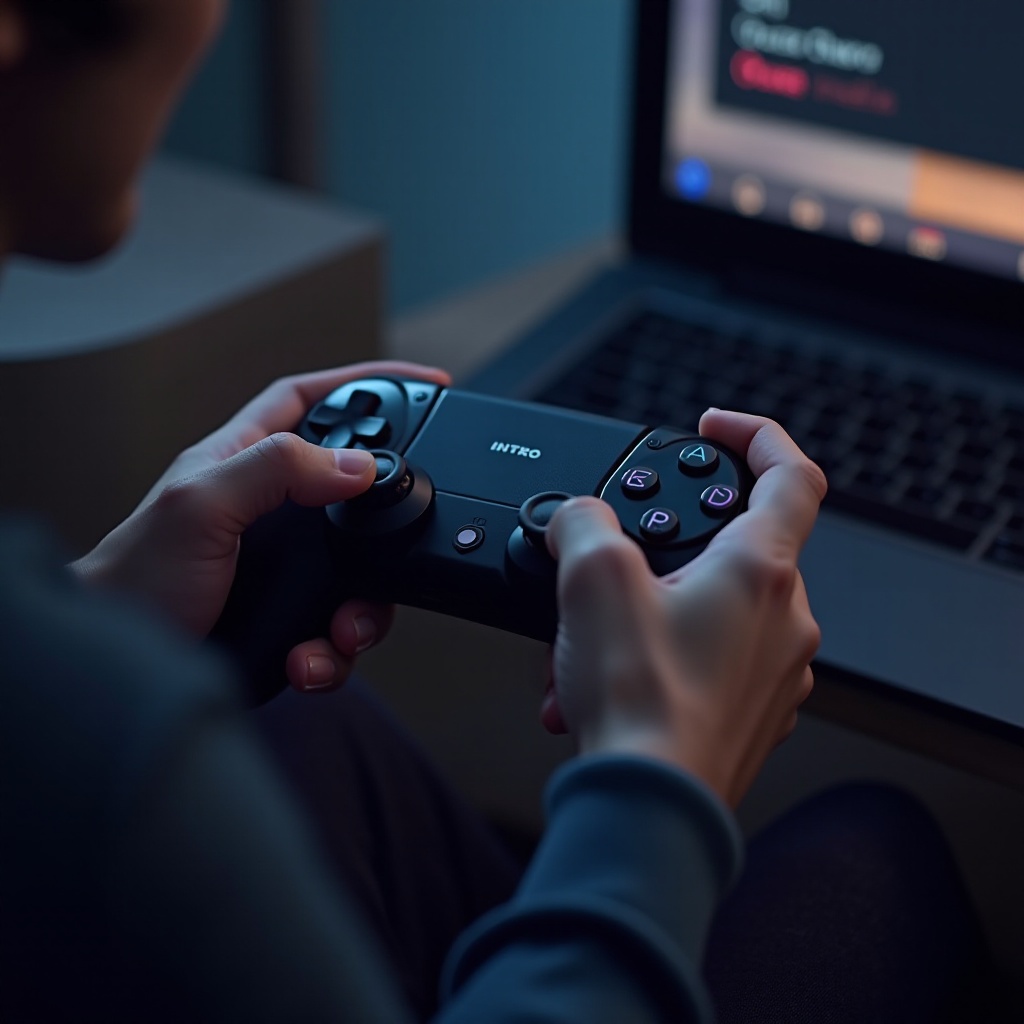 сделать, чтобы кнопка управления steamdeck постоянно была нажата
