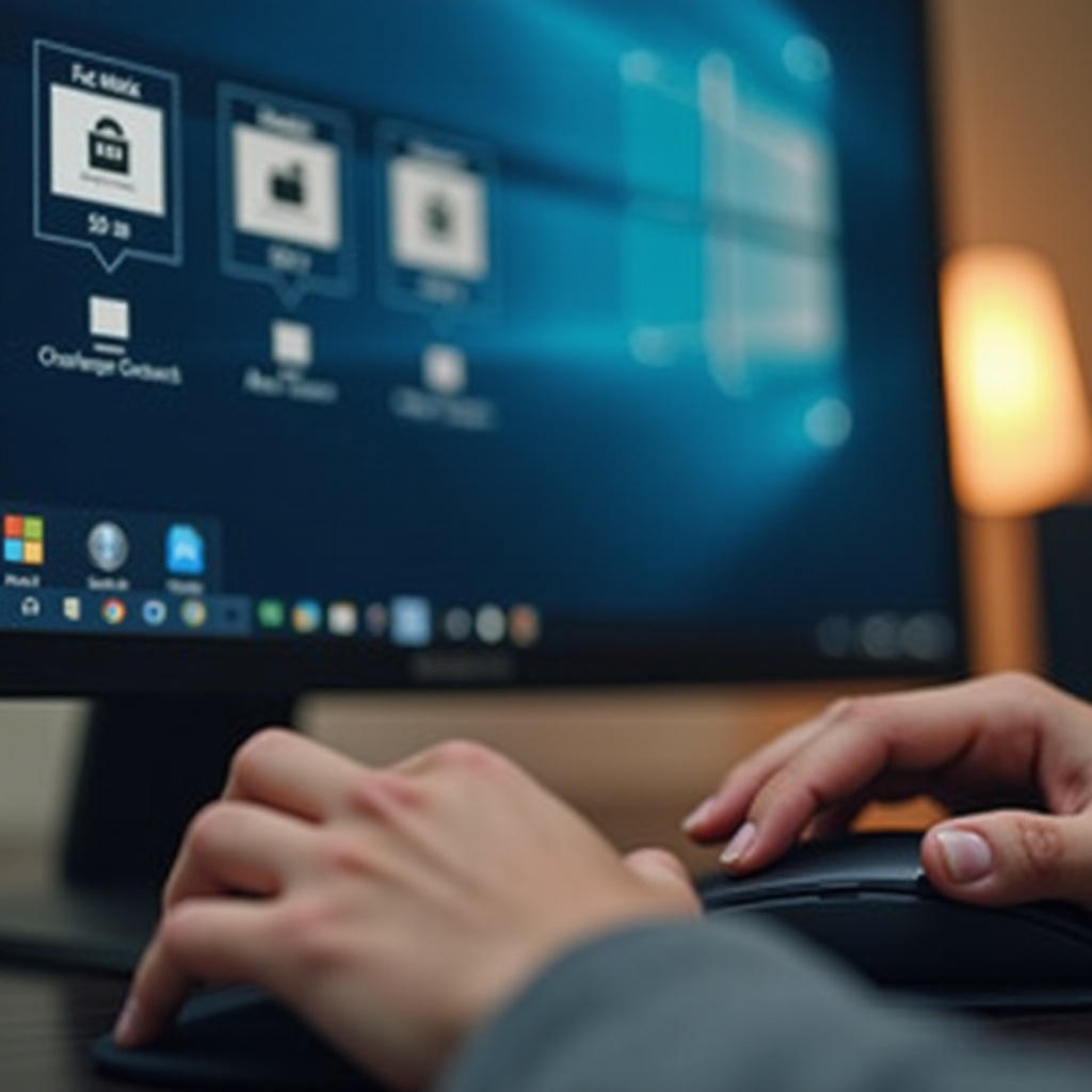 как изменить размер значков на рабочем столе