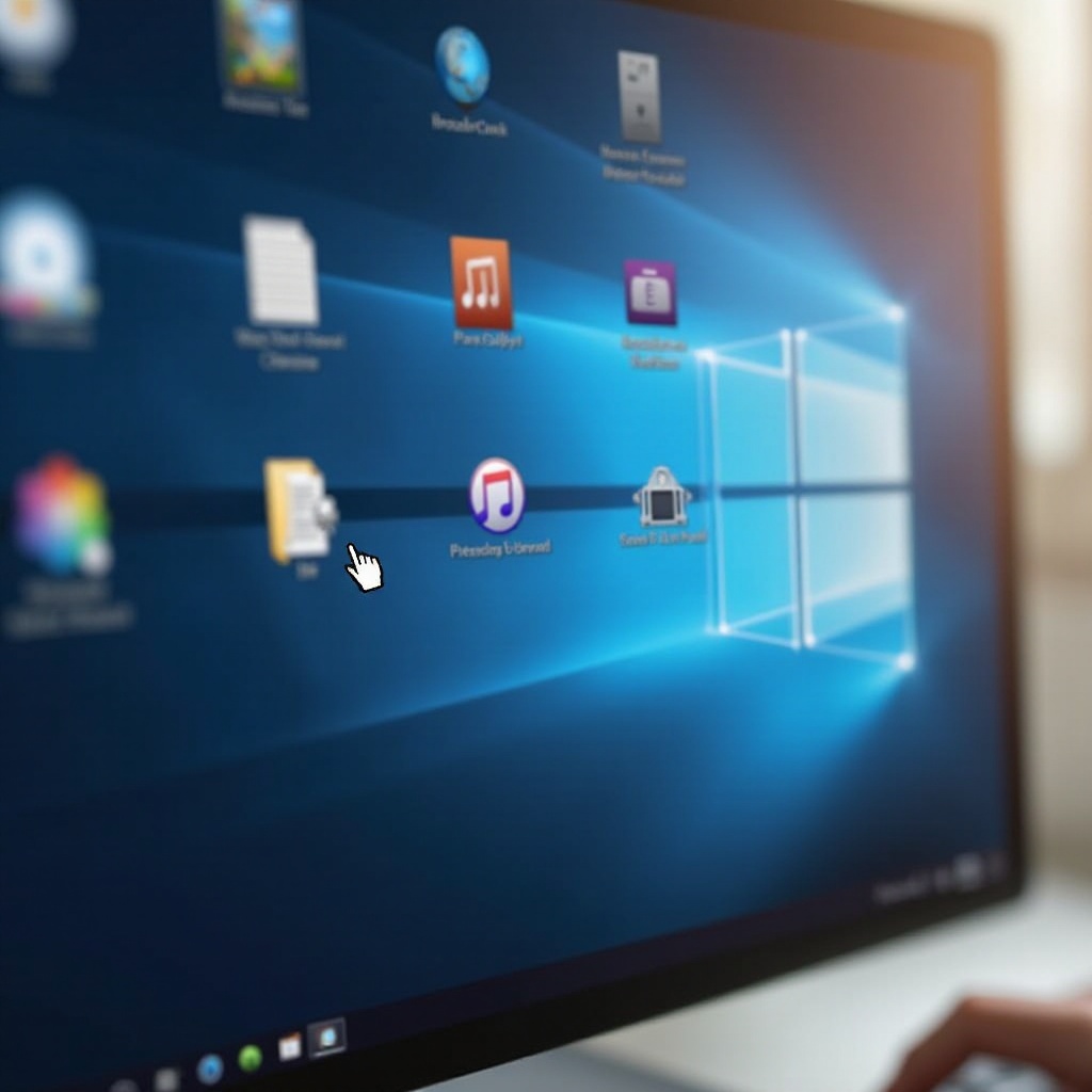 jak dostosować rozmiar ikon na pulpicie